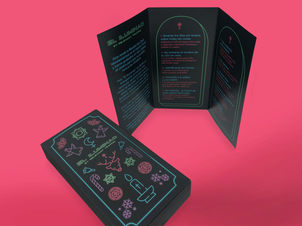 El iluminao, la campaña creativa de Relevant Traffic